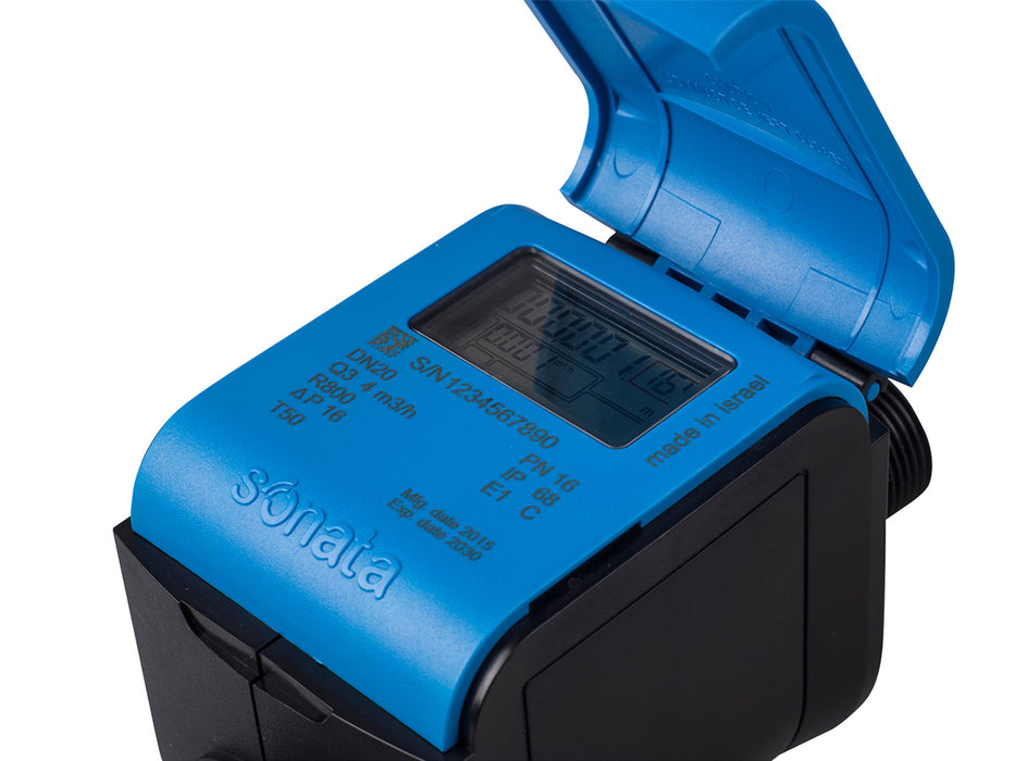 Netafim Sonata Ultrasonic Residential Water Meter (20-25mm BSP)