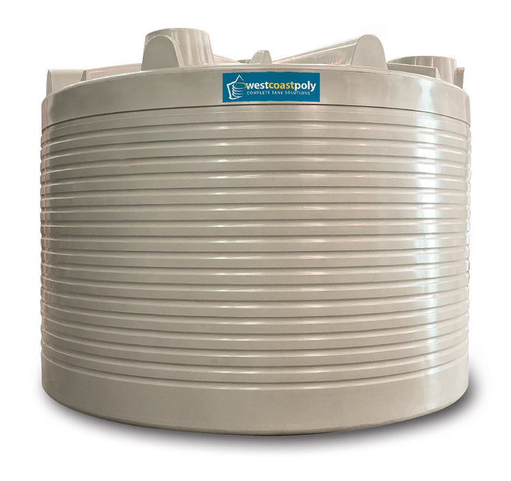50,000LTR Corrugated Round Poly Water Tank with Free Perth Delivery <800km
