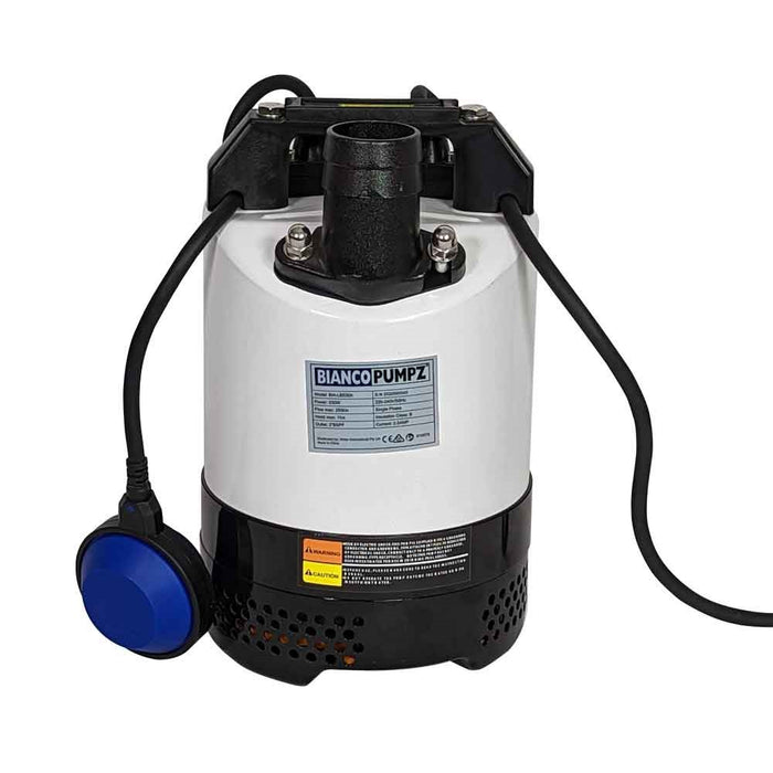 Bianco LB530A 0.53kW Submersible Low Level Clean Water Drainage Pump (Max 250LPM/110kPa)