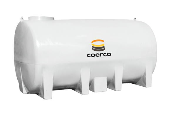 Coerco 12,500LTR Free Standing Water Cartage Poly Tank (Non Baffled) Perth