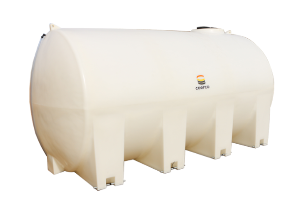 Coerco 17,000LTR Free Standing Water Cartage Poly Tank (Non Baffled) Perth
