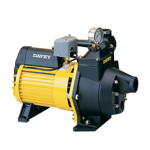 Davey 95D 1.10kW 240v Deep Well Pressure Pump with Pressure Switch and Injector Kits