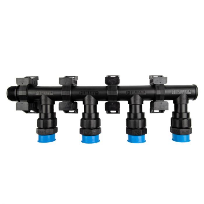 Emjay® 25mm Clip with Wall Mount For Multiport Manifold