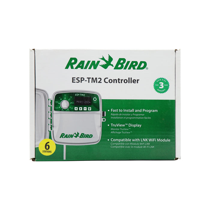 Rain Bird ESP-TM2 Outdoor Irrigation Controller with Optional WIFI