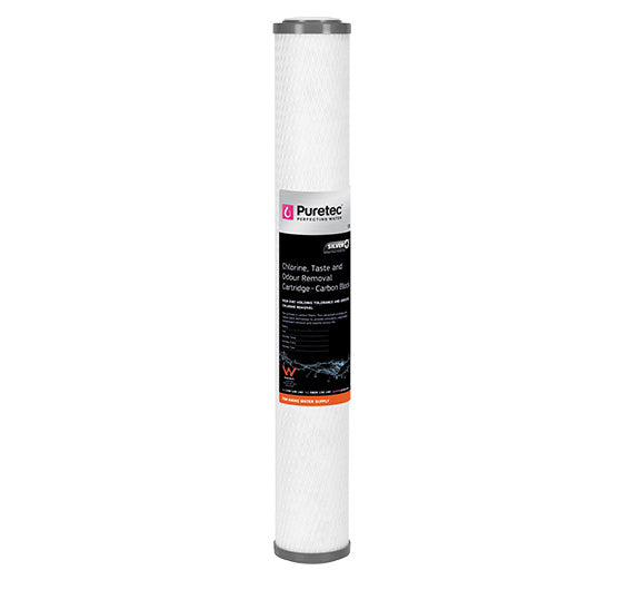 Puretec WH2200 Series | Whole House Slimline Water Filter System Product Name: Replacement Carbon Block Cartridge 10 Micron