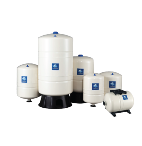 Lowara GWS Pressure Wave Steel Pressure Tanks with Single Diaphragm PN10 (3-450 Litre)