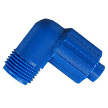 Olson EZ-EL Flexi Tube/Elbows Product Name: 15mm E-Z Elbow (Blue)