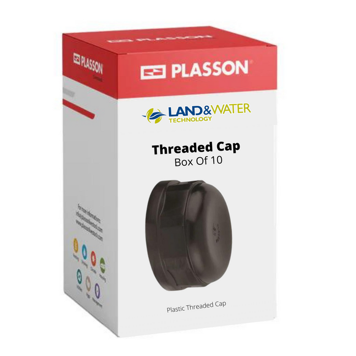 Plasson Threaded BSP Cap - Box of 10