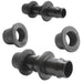 Barb Connector Straight Take-off with Grommet for PVC Barb Size: 16mm straight take-off with grommet, 17mm straight take-off with grommet, 19mm straight take-off WITHOUT grommet, 19mm Grommet