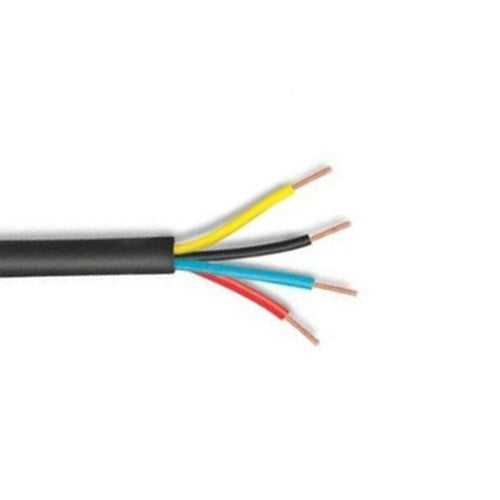 Lowara 3-Wire Submersible Electrical Cable 3C+E (Suites E-GS Range) Cable Size (per metre): 2.5mm Submersible Electrical Cable (3C+E), 4.0mm Submersible Electrical Cable (3C+E), 6.0mm Submersible Electrical Cable (3C+E)