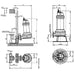 Grundfos APG Large Grinder Submersible Wastewater Pump 415v Product Name: Grundfos APG - APG50-65-3 - 3 Phase - 6.5 P2 kW, Grundfos APG - APG50-92-3 - 3 Phase - 9.2 P2 kW