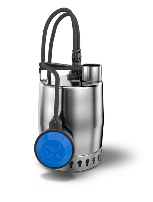 Grundfos Unilift KP Submersible Drainage Pump with Float Switch Product Name: KP150-A1 Unilift Submersible Drainage Pump 0.14kW with Float Switch, KP250-A1 Unilift Submersible Drainage Pump 0.25kW with Float Switch, KP350-A1 Unilift Submersible Drainage Pump 0.35kW with Float Switch