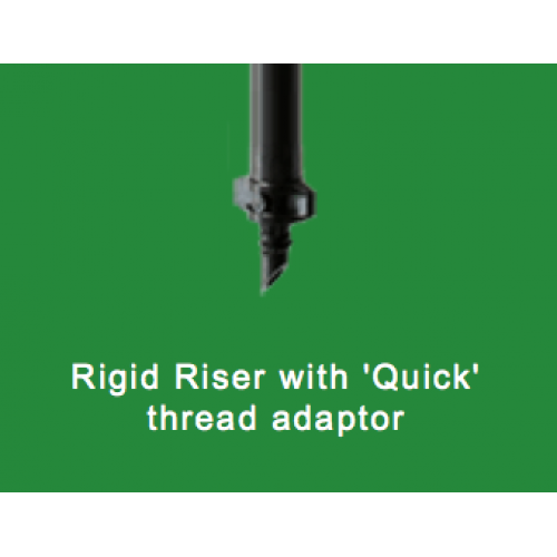 Antelco 4mm Rigid Micro Risers with Adaptor Product Name: 200mm Rigid Riser Tube with Thread Adaptor Fitted, 300mm Rigid Riser Tube with Thread Adaptor Fitted