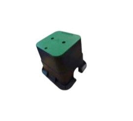 Residential Square Valve Box with Lockable Lid (215mm top x 260mm deep) - HR909SQKL