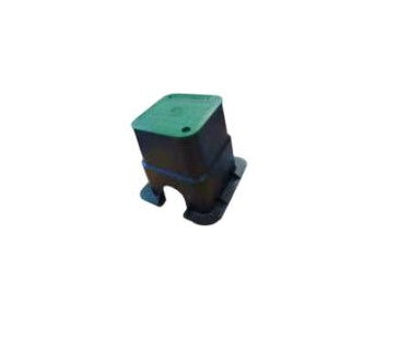 Residential Square Valve Box with Lockable Lid (150mm top x 210mm deep) - HR606SQKL
