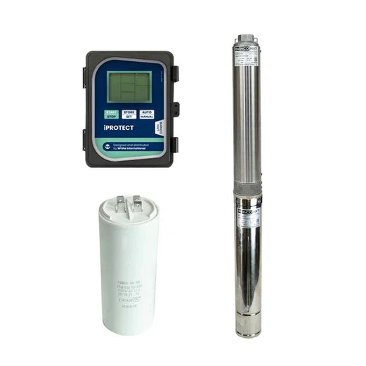 Bianco SB4 Series 240v 4" Submersible Bore Pumps with iProtect Motor Protection