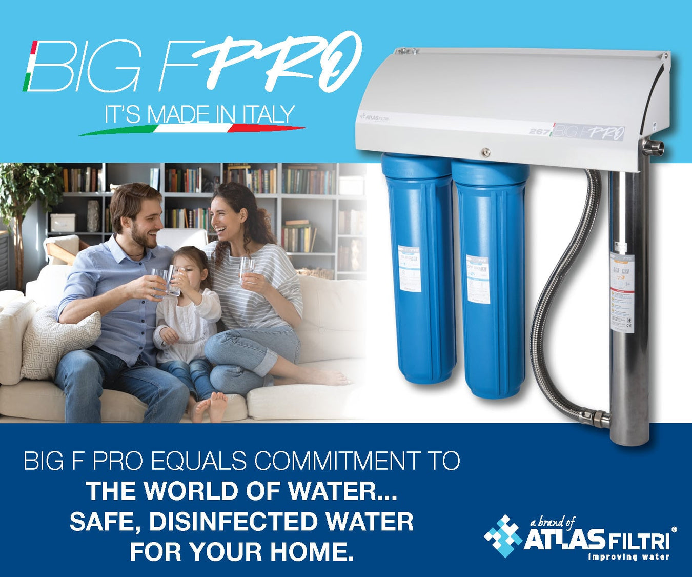 Atlas Filtri Whole House Ultraviolet UV Filtration Systems
