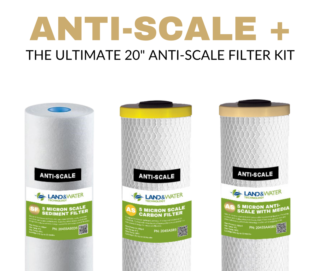 Land & Water ScaleArmor Ultra Anti-Scale Home Filtration Systems