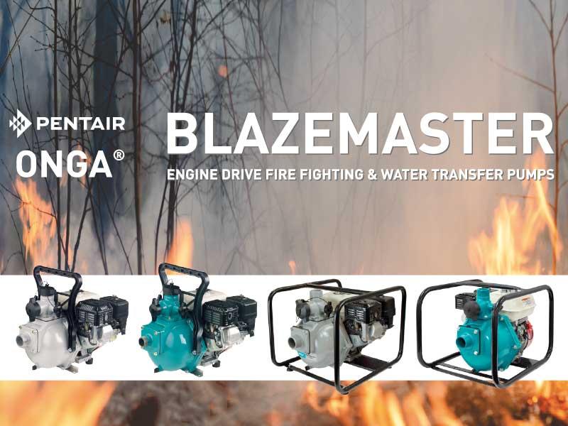 Onga Blazemaster Series Engine Driven Firefighting Pumps