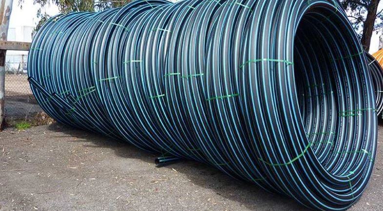 Metric Blueline (Bluestripe) Poly Pipe Perth