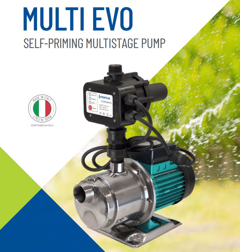 Onga Multievo Series Horizontal Multistage Pressure Pump