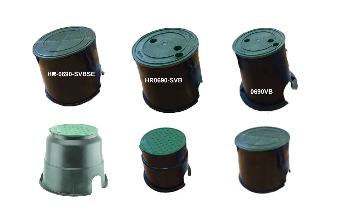 Round Irrigation Valve Boxes