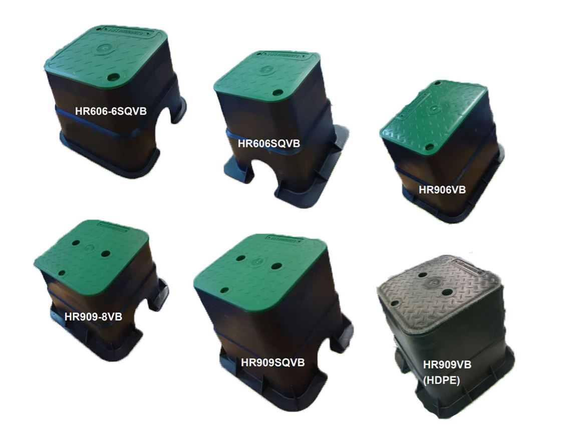 Square Irrigation Valve Boxes