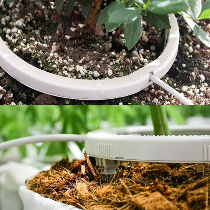 Netafim NetBow™ 250mm Diameter 8-Outlet Precision Dripper Ring for Uniform Pot Irrigation