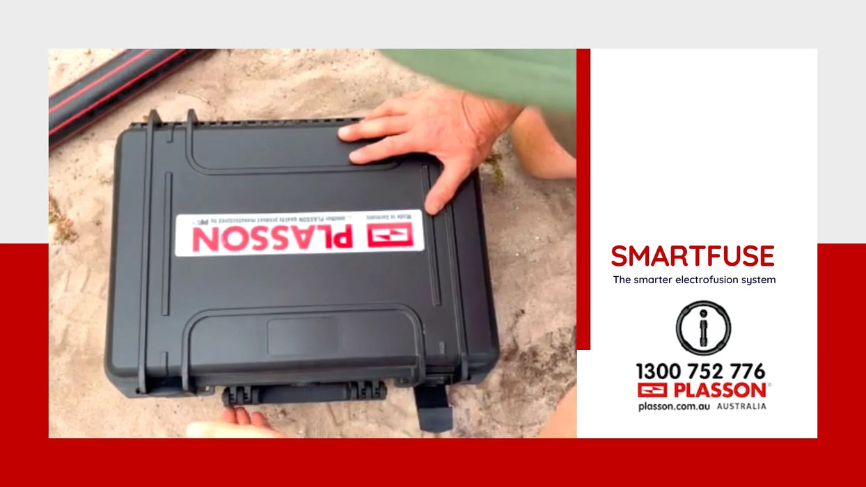 Plasson SmartFuse 180 Electrofusion Control Boxes with Bluetooth Connectivity (DN16-180)