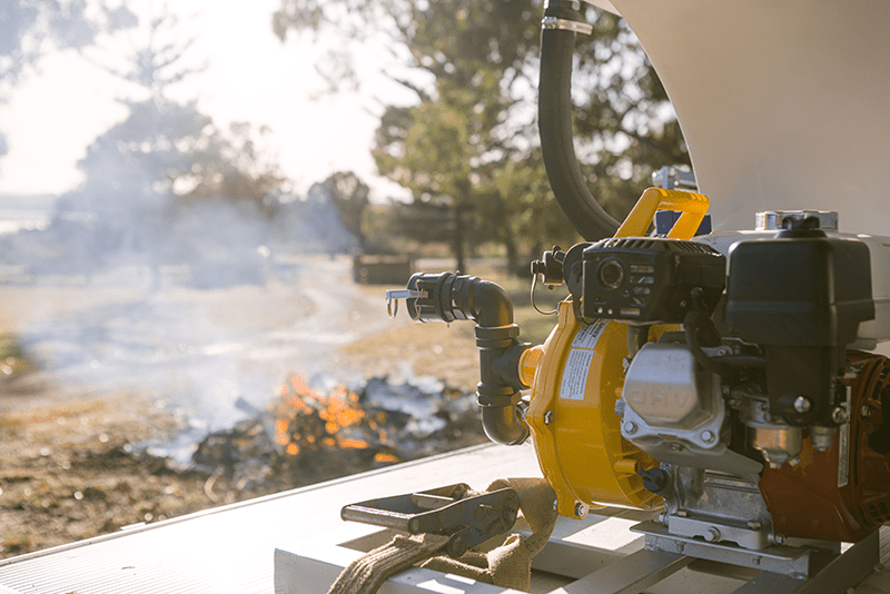 Small Firefighting Unit 1000L Fireguard Compact Firefighting Unit | Free Perth Delivery