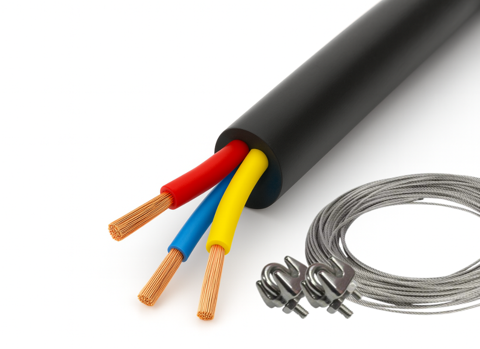 Grundfos 2-Wire Motor Cable Kits with SS Cable (Suites SQN/SQEN/SP Pump Range)