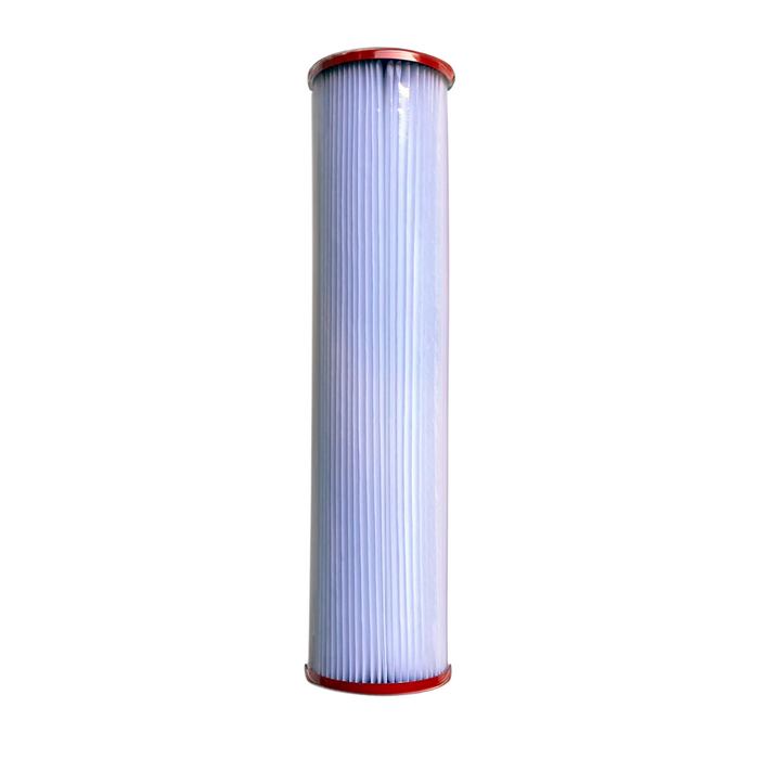 20" x 4.5" Polyester Pleated Filter Cartridges For Sediment Removal