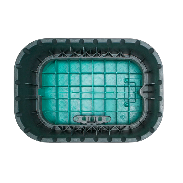 Rain PZRM NANO 113 12" EzOpen Medium Rectangular Valve Box with Lifting Handle (305mm Wide x 440mm Long x 180mm Deep)