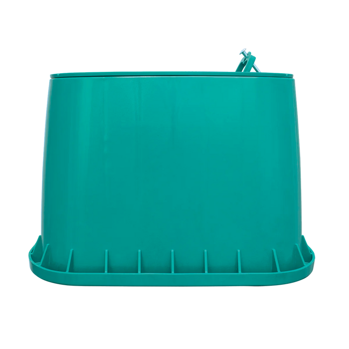 Rain PZRM Cert 111 10" EzOpen Extra Tough Commercial Medium Rectangular Valve Box with Lifting Handle (320mm Wide x 400mm Long x 215mm Deep)
