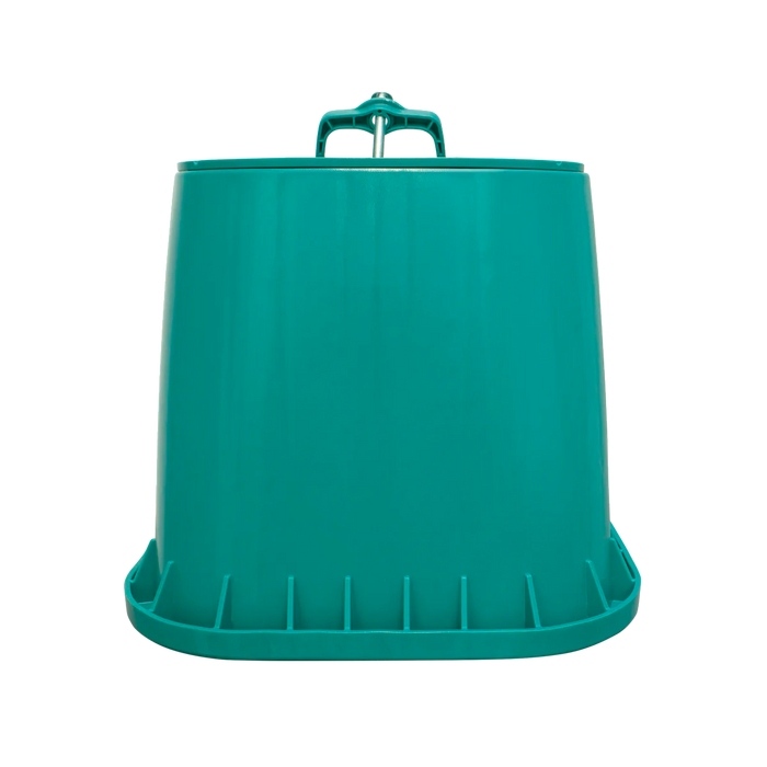 Rain PZRM Cert 113 12" EzOpen Extra Tough Commercial Medium Rectangular Valve Box with Lifting Handle (395mm Wide x 525mm Long x 330mm Deep)