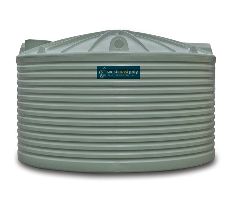 23,000LTR Corrugated Round Poly Water Tank with Free Perth Delivery <800km