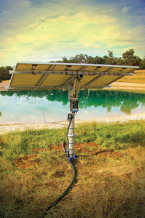 Waterboy 4HRH800 1.00kW Submersible Helical Rotor Solar Bore Pump Complete Kit with x3 370W Solar Panels & 40m Cable (Max 38LPM/900kPa)