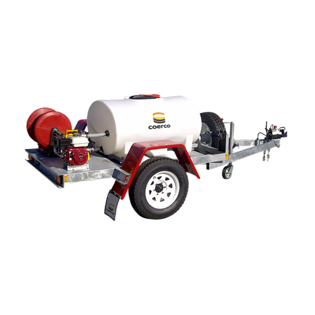800L Industrial Trailer Firefighting Unit with Fire Chief Pump