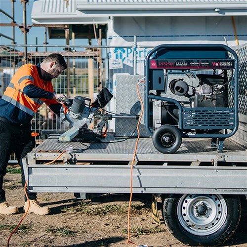 Welling & Crossley WC-P13750RCD 11.00kW Worksite-Compliant Petrol Generator with AVR, RCD & Remote Start
