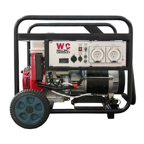 Welling & Crossley WC-P7750H 6.00kW Open Frame AVR Generator with Honda Engine