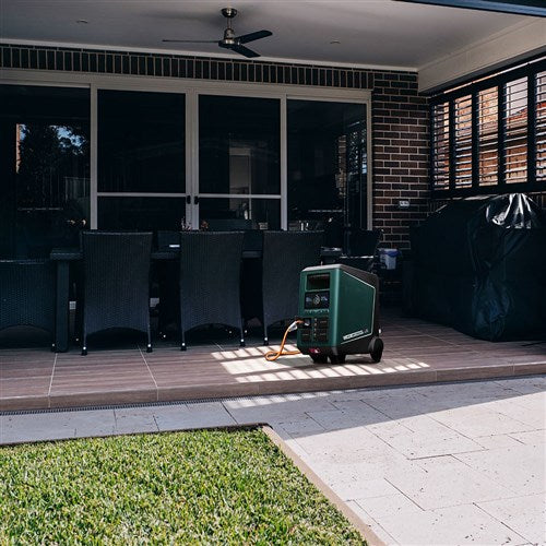 Welling & Crossley WC-BG3600 3.60kW Portable Power Station with 3840Wh LiFePO₄ Battery, UPS & Solar Input