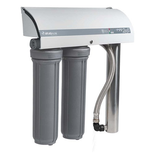 Atlas Filtri Big F Pro 267 High Flow 20" x 4.5" SANIC Dual Stage UV Rainwater Filtration System with 67W Lamp (95LPM)