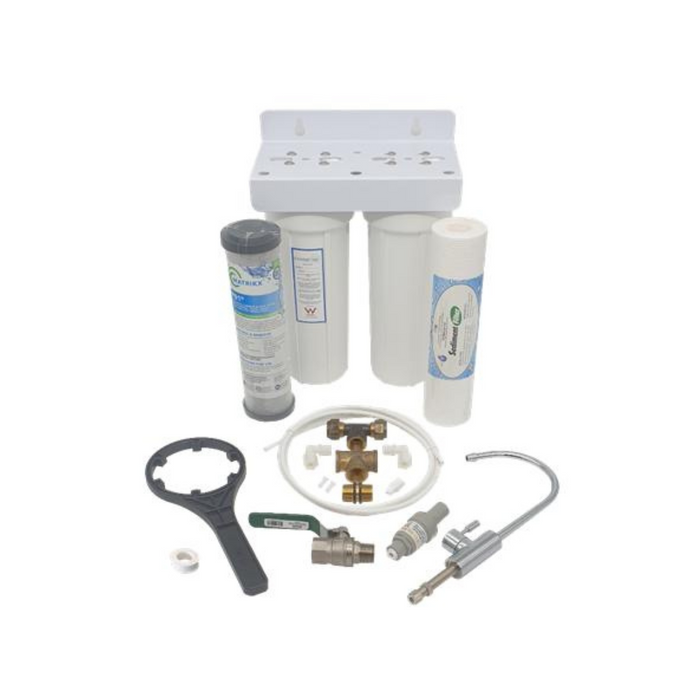 Pentair Twin Under Sink Complete System with Tap
