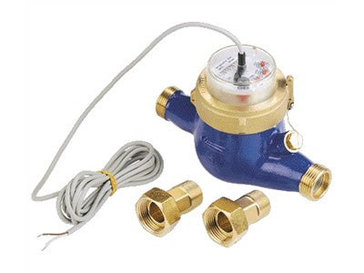Grundfos In-Line Water Meter with Potential-Free Pulse Output for Flow-Proportional Dosing