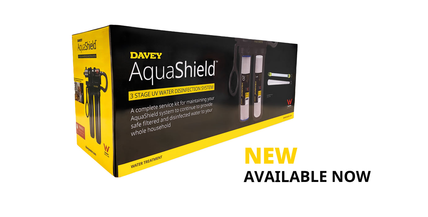 Davey AQS-SERVKIT-S AquaShield 20" x 4.5" Sediment Service Kit
