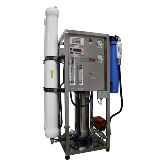 Aquapro 4000GPD 2 x 4040 Industrial Reverse Osmosis Filtration System (<2000 mg/L TDS)