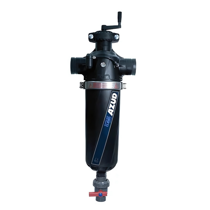 Azud Spiral Clean 80mm Super Semi Automatic Screen Filters with 1730cm² Filtration Area