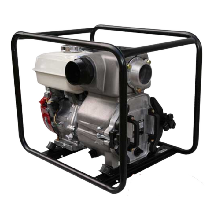 BE TP4013-H 13HP 4" Open Cast Iron Impeller Heavy Duty Trash Pump with 6.1L Honda GX390 Engine (Max 2200LPM/290kPa)