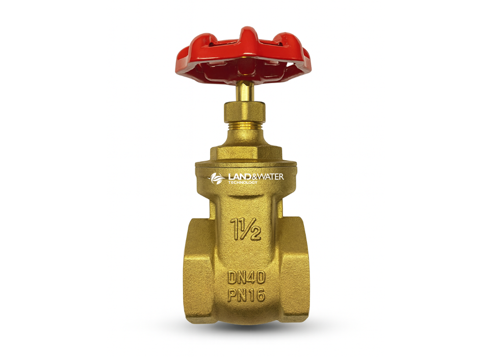 Brass Full Bore Gate Valves (15-100mm) - BSP Threaded