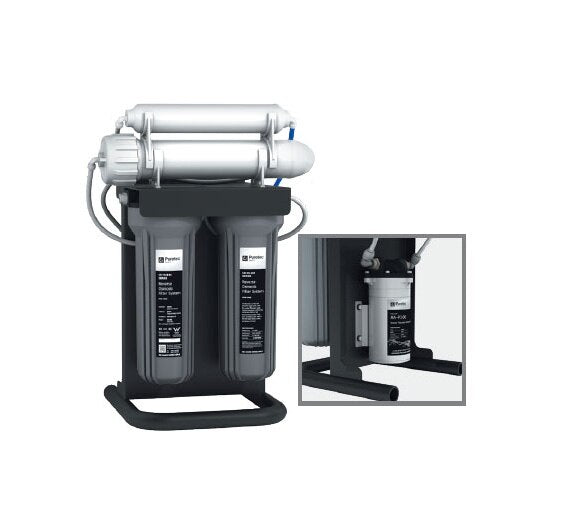 Puretec RO270P Compact Reverse Osmosis Undersink Water Filter System with Built-In Booster Pump